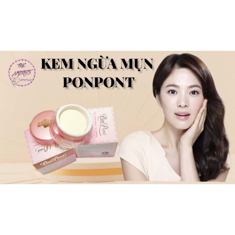 KEM TRẮNG DA NGỪA MỤN PONPONT