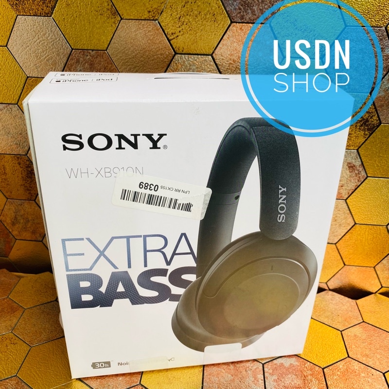 Tai nghe bluetooth Không Dây Chống Ồn Sony WH-XB910N - Chính Hãng