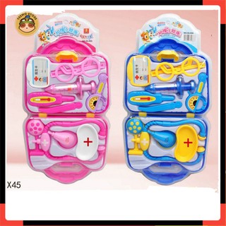 Đồ Chơi Vỉ Bác Sĩ Nhiều Chi Tiết Có 2 Màu, Nhựa An Toàn, Giúp Bé Học Cách Chăm Sóc Người Thân - Teemostores