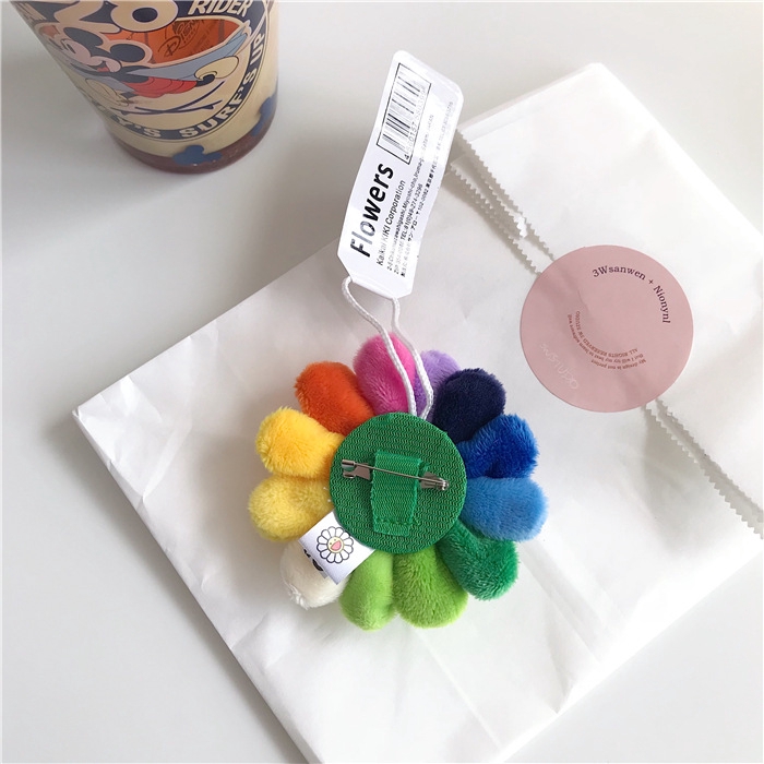 Trâm Cài Áo Hình Hoa Hướng Dương Hoạt Hình Dễ Thương