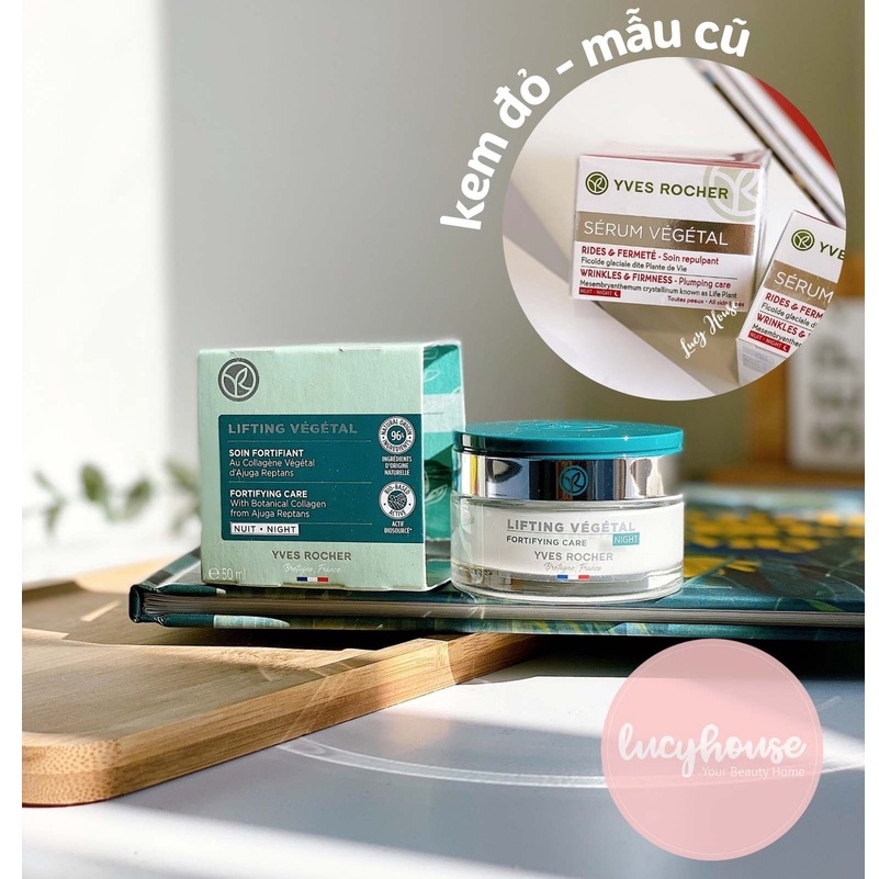 Kem dưỡng da đêm chống nhăn và săn chắc da Yves Rocher Lifting Vegetal night care 50ml