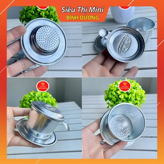 Phin pha cà phê nhôm size nhỏ trung lớn, đồ gia dụng phin pha cafe