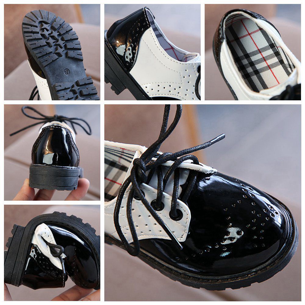 Giày Da Thời Trang Lịch Lãm Cho Bé Trai