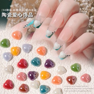 Set 50c Charm Tim Bóng Mix Các Màu