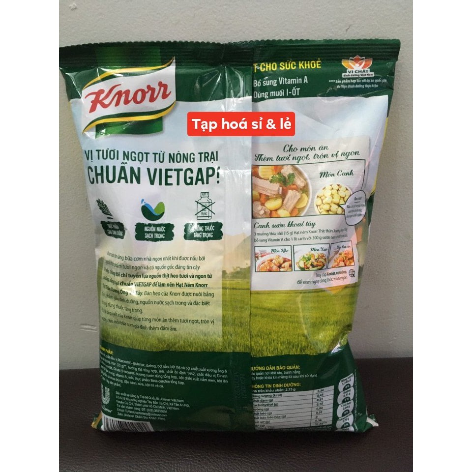HẠT NÊM KNORR THỊT & XƯƠNG & TỦY 900G