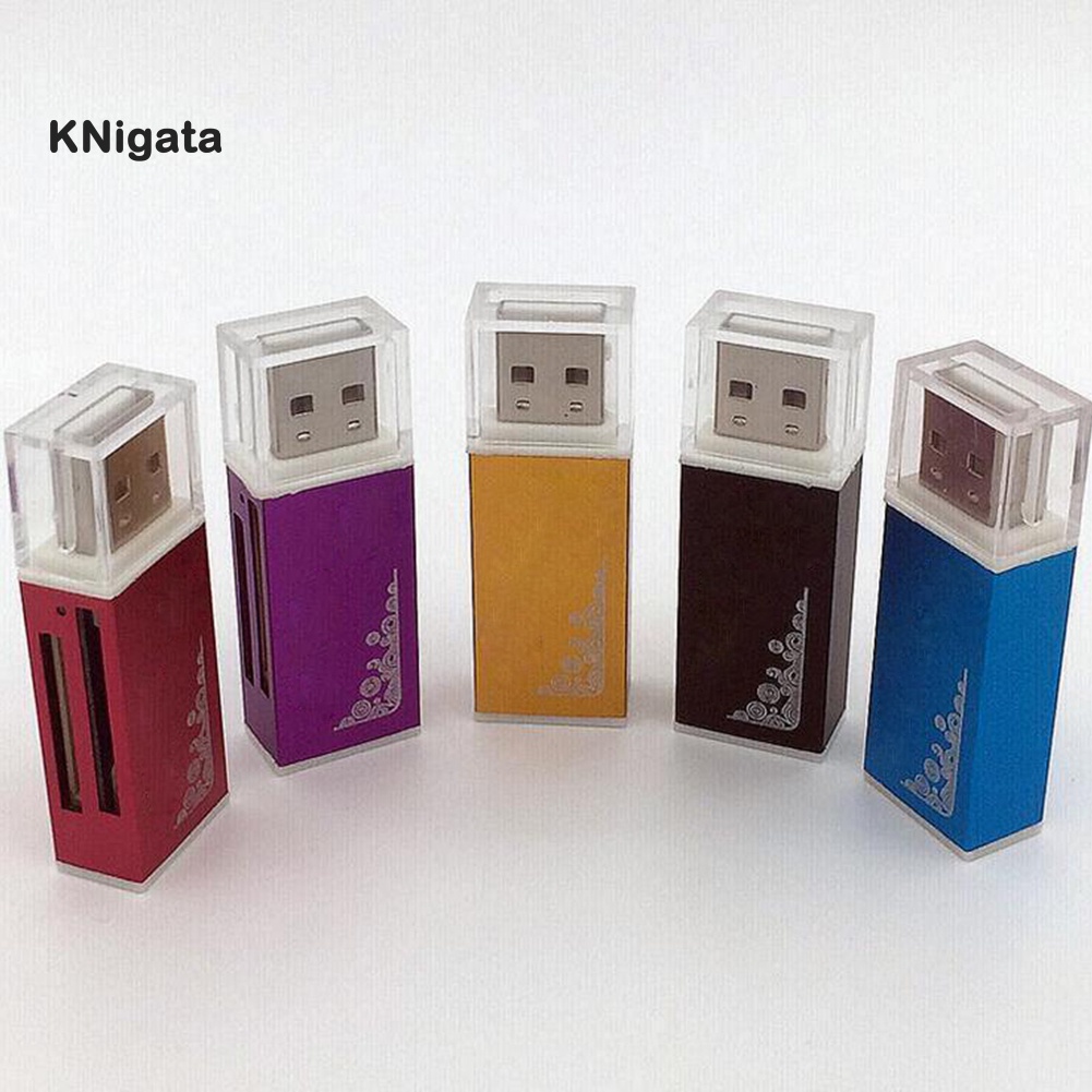 Đầu Đọc Thẻ Nhớ Usb 2.0 Đa Năng Cho Ms Pro Duo Sdhc Tf / M2 / Mmc All In 1 Micro Sd | BigBuy360 - bigbuy360.vn