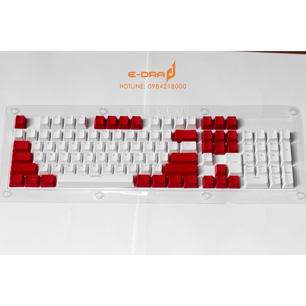 Bộ Keycap Màu, Mix Màu Nhựa ABS Xuyên Led Siêu Cứng, Xịn Đẹp, Cam Kết Hàng Đẹp