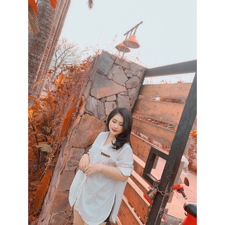 SƠ MI TRẮNG ĐEN TAG XÍCH