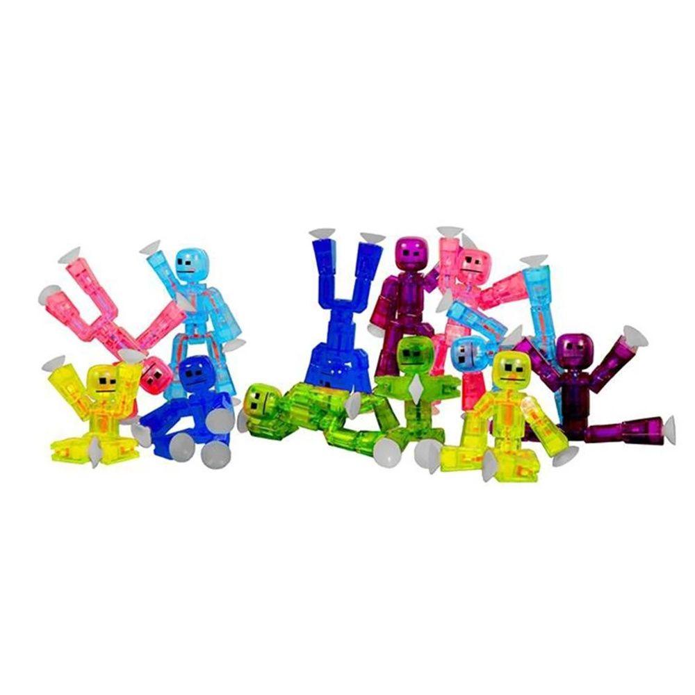Glenes Stikbot Đồ Chơi Mô Hình Nhân Vật 8cm Có Giác Hút Vui Nhộn Làm Quà Tặng Cho Bé Trai