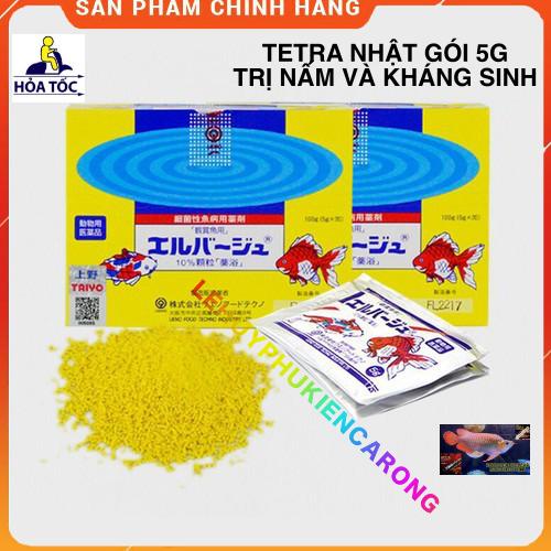 TETRA Nhật Trị Nấm, Kháng Sinh Cho Cá Cảnh Gói 5g Hàng Chính Hãng