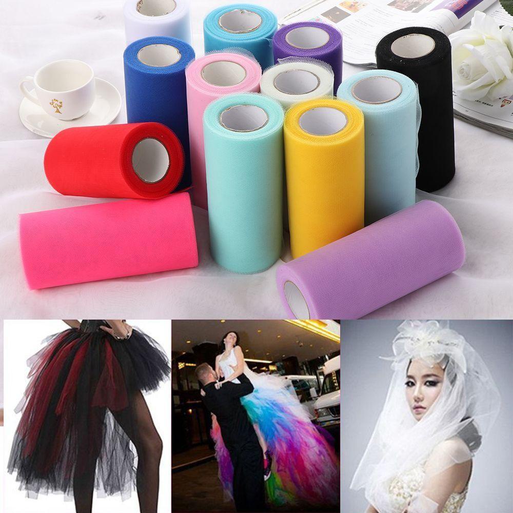 CONOPERY Cuộn Vải Tuyn Dùng Làm Đầm Cưới DIY