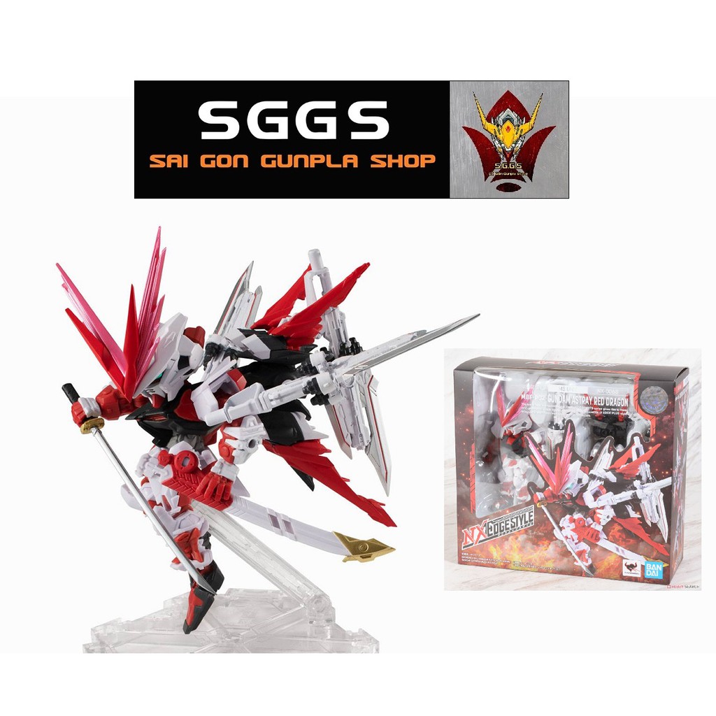 Mô Hình Lắp Ráp Nxedge Style Gundam Astray Red Dragon Bandai Đồ Chơi Anime Nhật