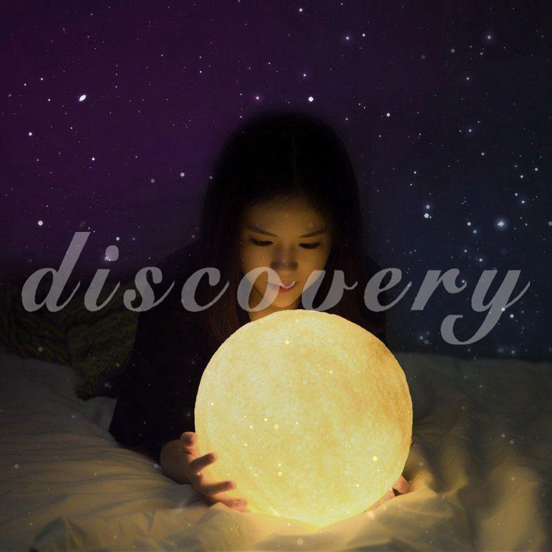 LED moon light 3D table lamp