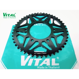 Dĩa r15 2v , tfx 150, mslaz, fz150 chuẩn 428-46t-47t-48t-49t - nsd, nhông sên dĩa vital thái lan