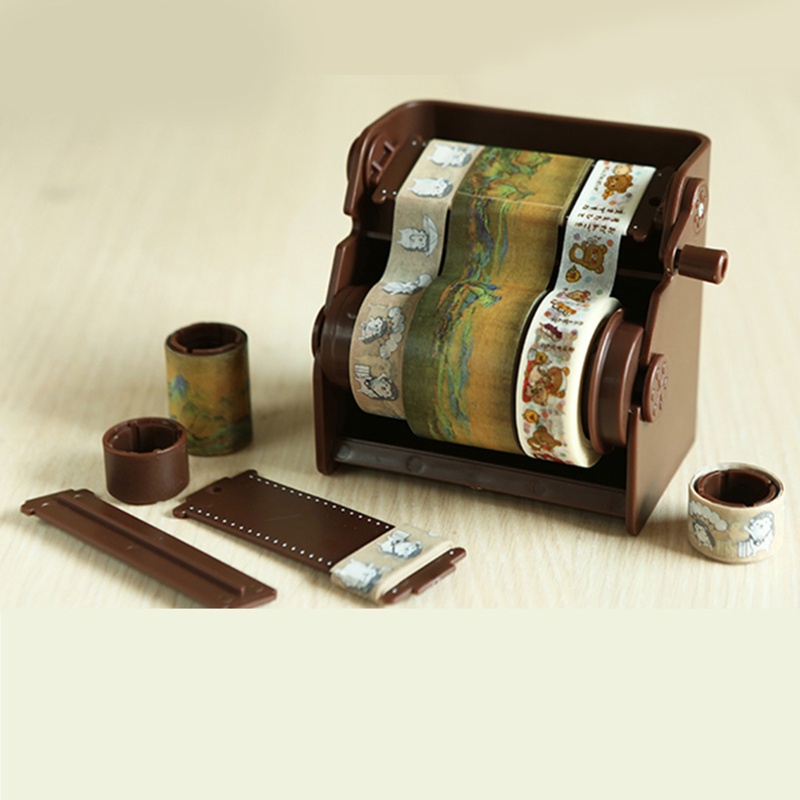 Cuộn Băng Keo Siêu Dính 6mm 15mm Dùng Trang Trí Sổ Tay DIY