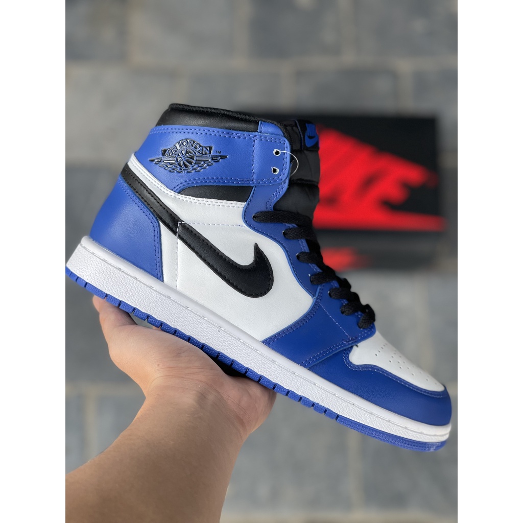 Giày thể thao nam nữ Jordan 1 Retro High Game Royal cao cổ hàng 1:1 chuẩn