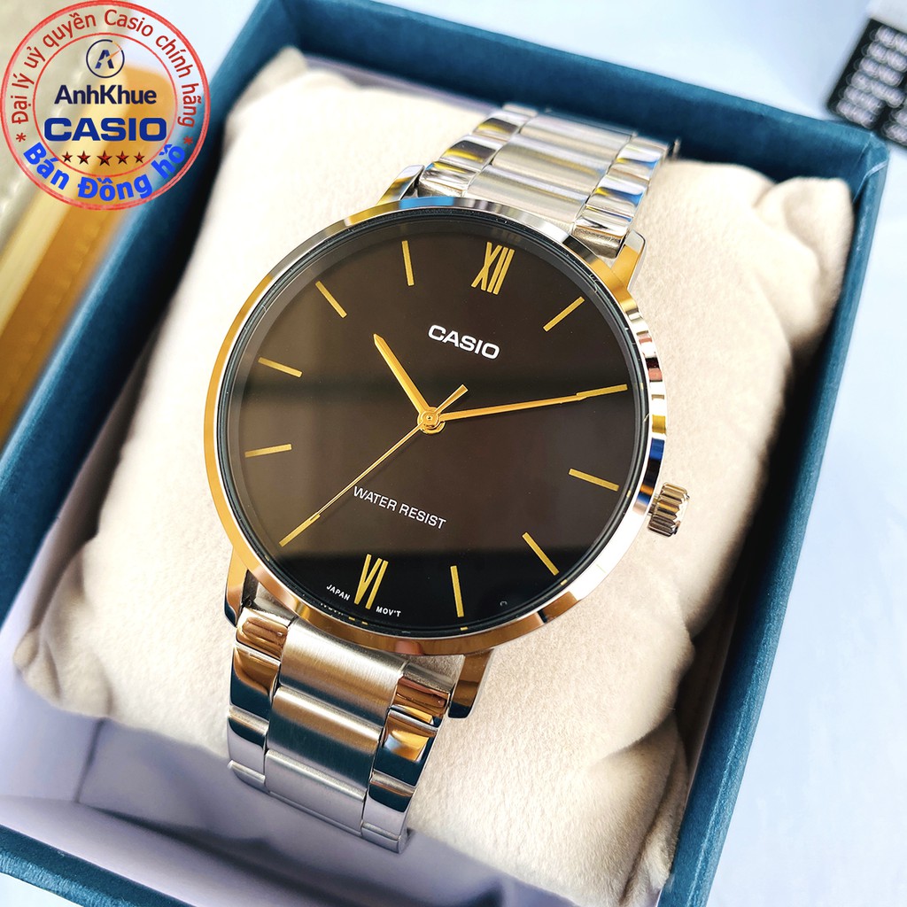 Đồng hồ nam Casio MTP-VT01 MTP-VT01D MTP-VT01G MTP-VT01SG bảo hành 1 năm chính hãng | BigBuy360 - bigbuy360.vn