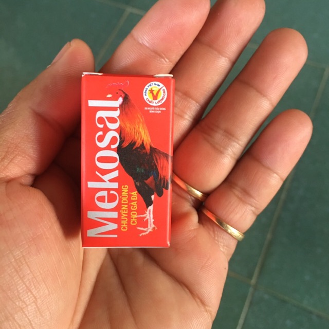 MEKOSAL 10ml - Tăng lực cho gà đá, tăng sức đề kháng, tan máu bầm, thúc đẩy trao đổi chất làm nở cơ