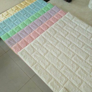 Combo 30 tấm xốp dán tường giả gạch
