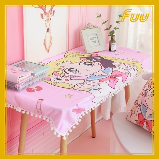 Khăn trải bàn Thủy Thủ Mặt Trăng (Sailor Moon) mẫu 2