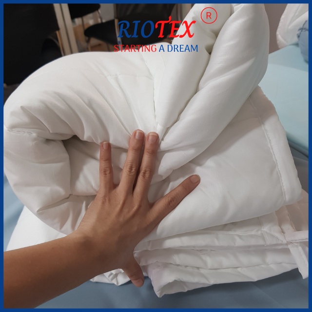 Ruột Chăn Cotton Chần Bông RIOTEX Siêu Mềm Nhẹ Cho Khách Sạn