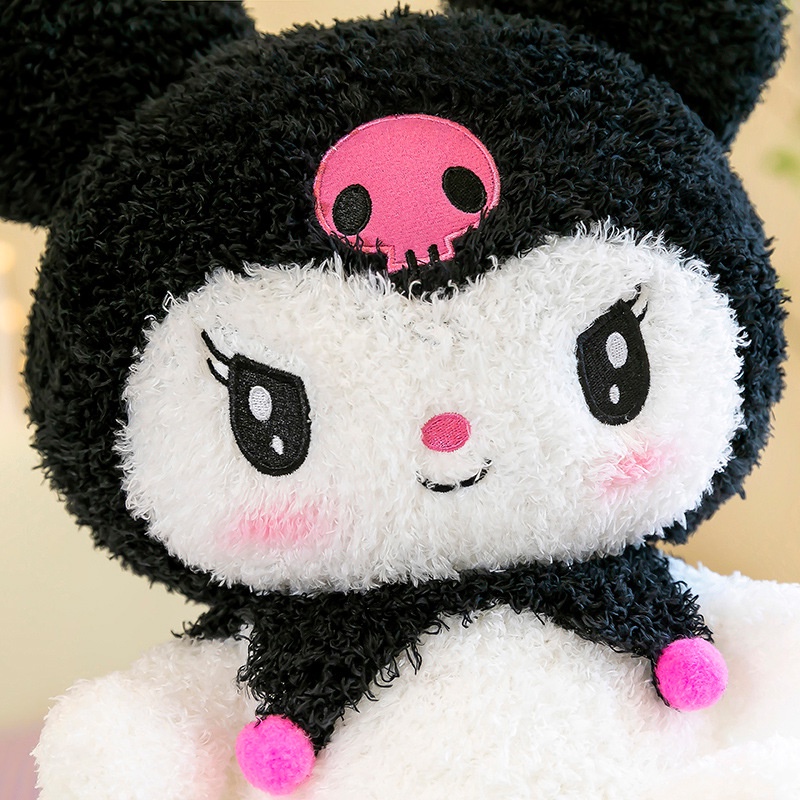 SANRIO Thú Nhồi Bông Hình Kuromi Phong Cách Lolita Dễ Thương