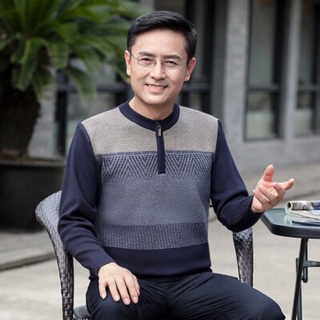 Áo len nam trung niên Quảng Châu