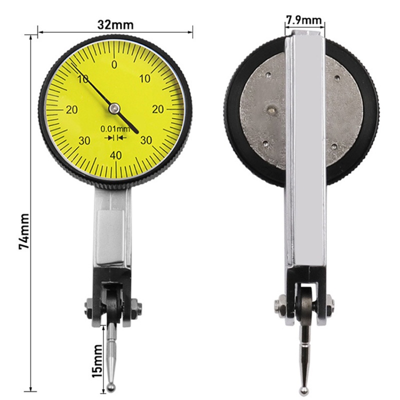 Đồng Hồ Đo Độ Chính Xác Cao 0-40 - 0 0.01mm Chuyên Dụng