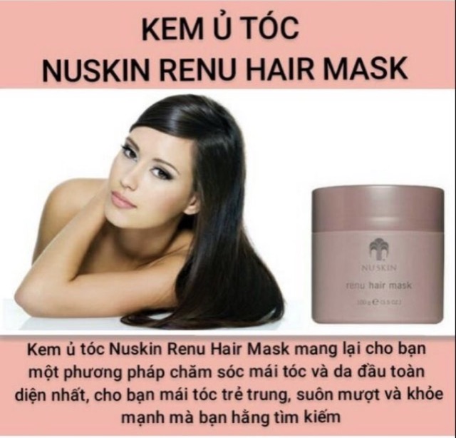 Bộ 3 sản phẩm dầu gội, xả và kem ủ tóc Nuskin Moisturizing