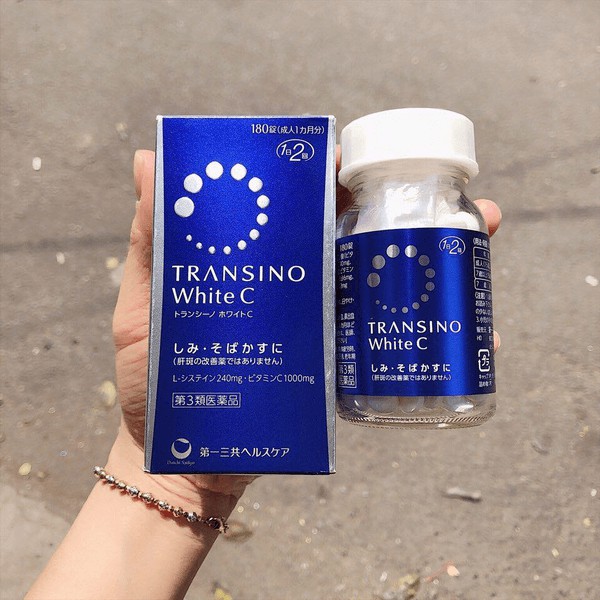 Combo 240 Viên uống Transino Whitening chính hãng nhật bản xóa mờ nám, trắng da | BigBuy360 - bigbuy360.vn