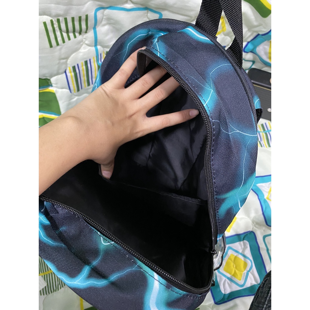 Balo học sinh, cặp đi học Degrey Sấm Sét Xanh tặng kèm tag và giấy thơm Thời trang unisex HCM BL14