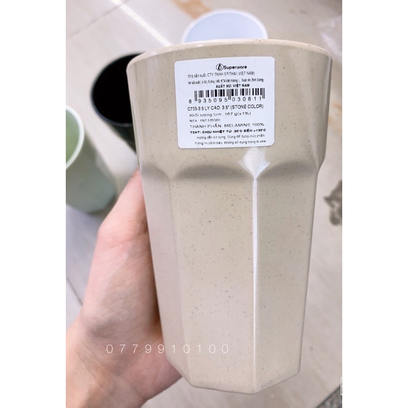 LY MELAMINE THAILAND 390ml ĐỦ MÀU