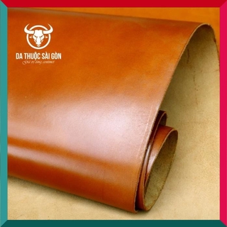 Da Bò Pullup Thương Hiệu Da Thuộc Sài Gòn Màu Vàng Bò - Mua Da Bò Tấm