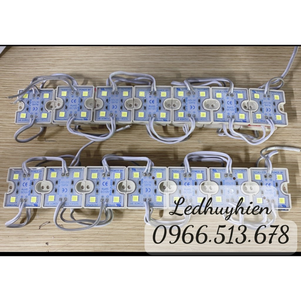 Led hắt 4 bóng 5054 đế nhựa các màu