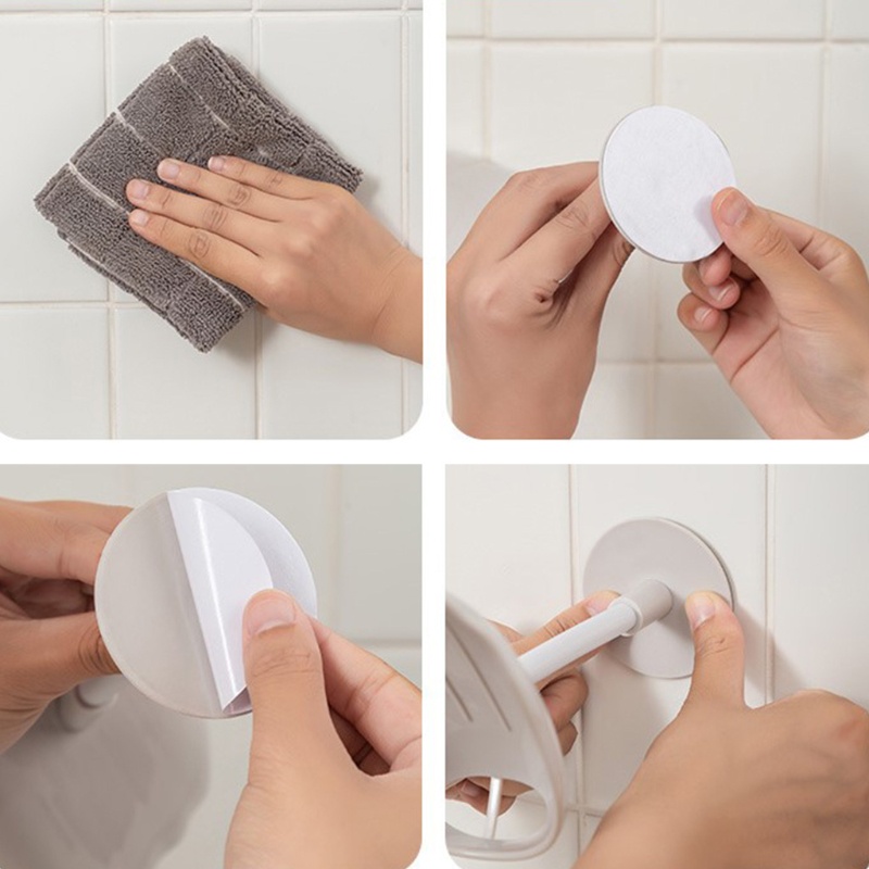 Giá Đỡ Xà Phòng Tự Dính Có Khay Đựng Mút Rửa Chén