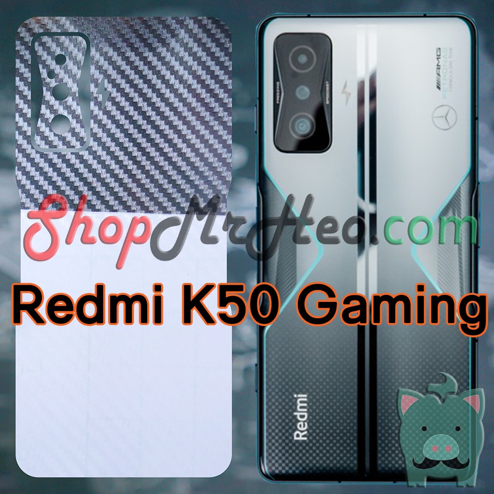 Skin Dán Mặt Sau Lưng Vân 3D Xiaomi Redmi K50 Pro / K50 - Redmi K50 Gaming - Poco F4 GT