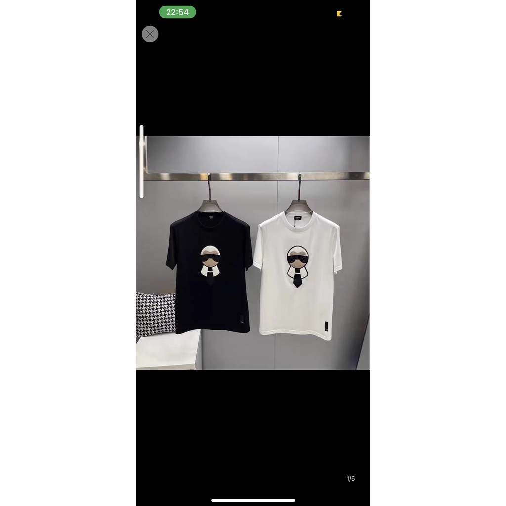 Áo thun Fendi cavat cho bé , áo thun trẻ em unisex , Kid_genZ