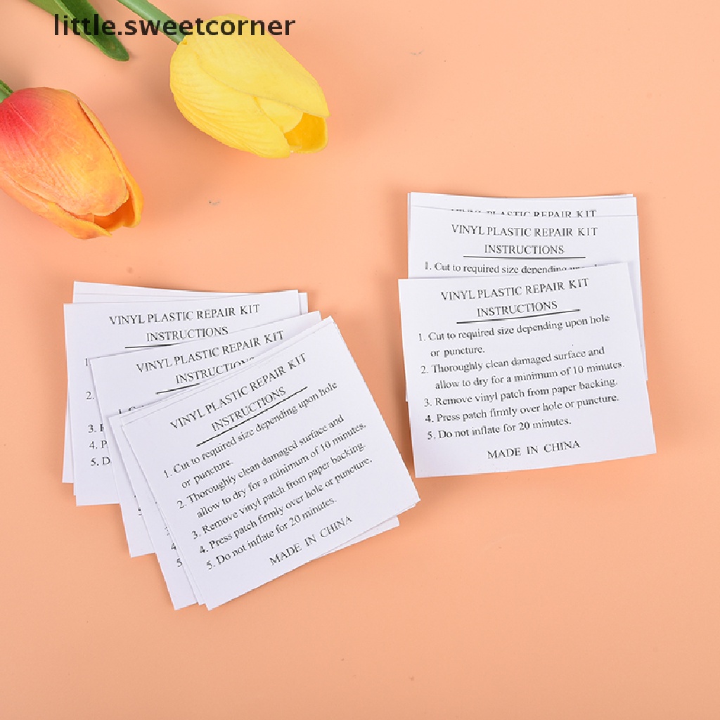Bộ 10 Miếng Vá Phao Bơi Bơm Hơi Bằng PVC Tiện Dụng