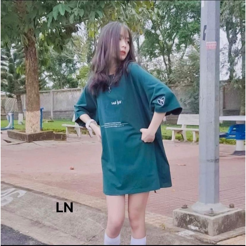 Áo phông SAD tim LN12