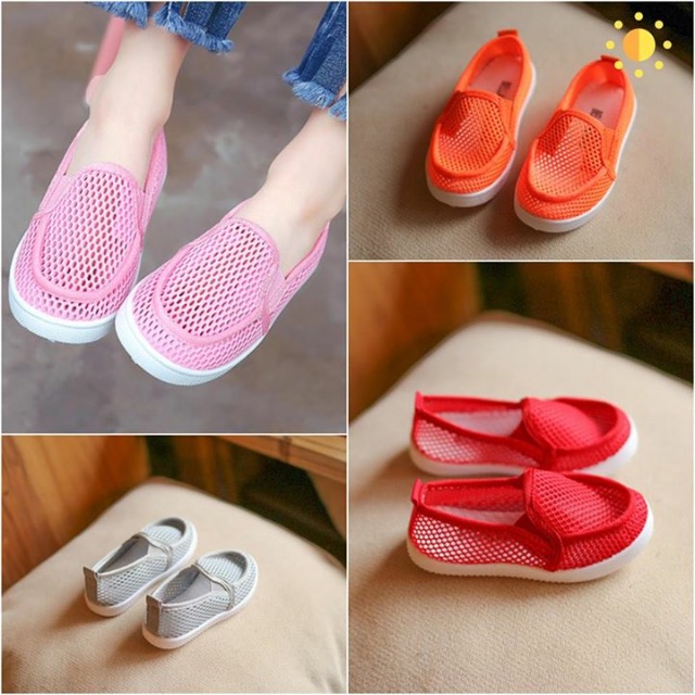 Giày lưới cho bé - chat trc khi đặt hàng