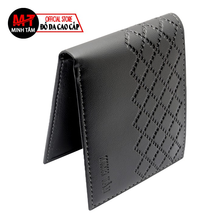 Ví nam Minh Tâm da PVC cao cấp , thời trang nam Minh Tâm MT417 , đen hoặc nâu | BigBuy360 - bigbuy360.vn