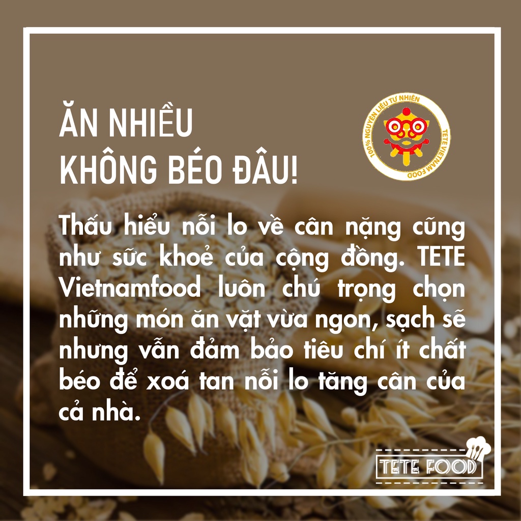 Yến Mạch Ăn Kiêng TETE 500 gram