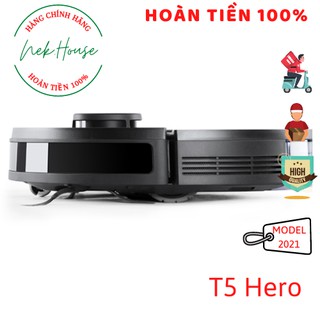 ECOVACS DEEBOT T5 HERO | T5 MAX - Robot hút bụi quét lau nhà tự động T5 Hero DX 96