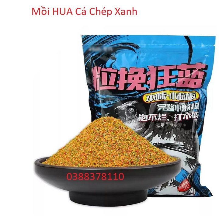 Mồi Câu Cá, Mồi Hua Cá Chép Xanh, Cám Câu Cá - CC 4