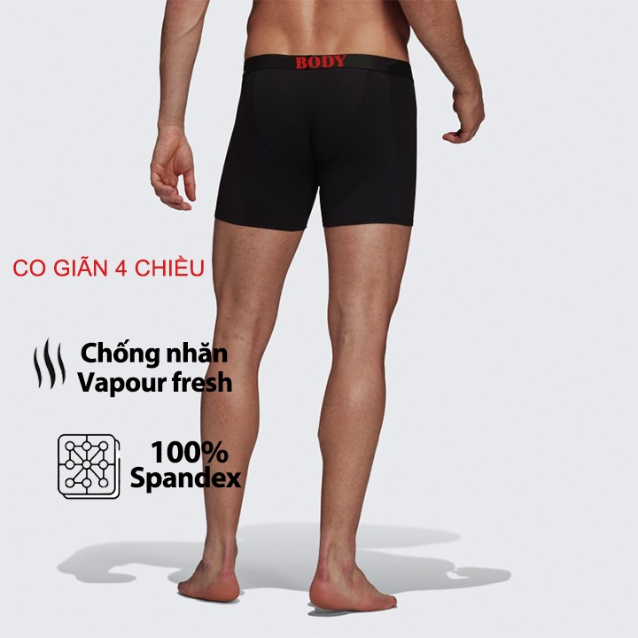 Quần lót nam sịp đùi boxer đẹp thun lạnh cao cấp lưng cao VN26C