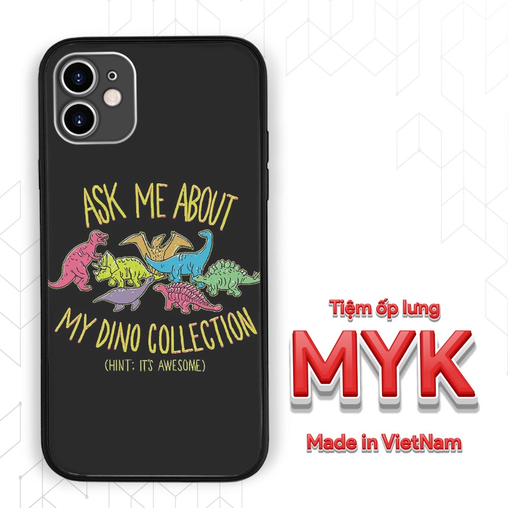 Ốp lưng DINO COLLECTION MYK độc lạ cho Iphone 5 6 7 8 Plus 11 12 Pro Max X Xr-LAK0003266