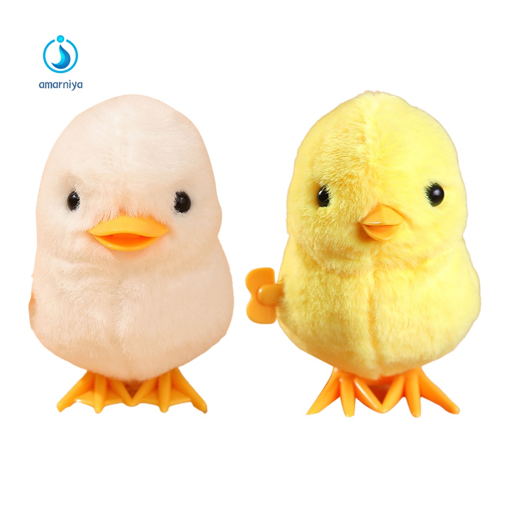 Đồ Chơi Lên Dây Cót Hình Gà / Vịt Nhảy Sử Dụng Dây Cót Dễ Thương