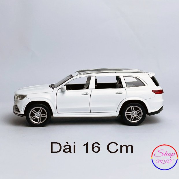 Xe đồ chơi mô hình sắt Mercedes-Benz GLS 580TẶNG KÈM BIỂN SỐ tỉ lệ 1:32 hãng Chimei