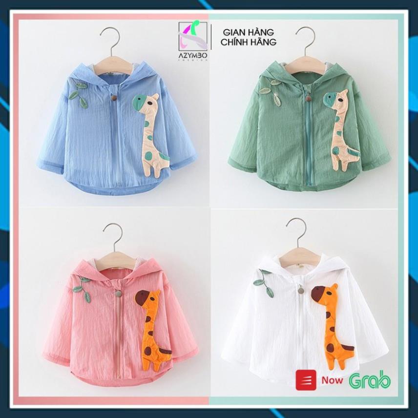 DT5625 Áo Khoác Chống Nắng Cho Bé Zebra Chống Nước , Chống Nắng , Chống Tia Uv - Azymbo - DZEB