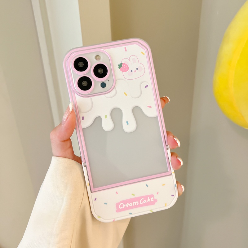 Ốp lưng iphone Ốp Điện Thoại Tpu Có Giá Đỡ Ẩn In Hình Hoạt Hình Cho iphone 12 / 13Pro 11 / 12 6 / 7 / 8 / xs Dinuo case